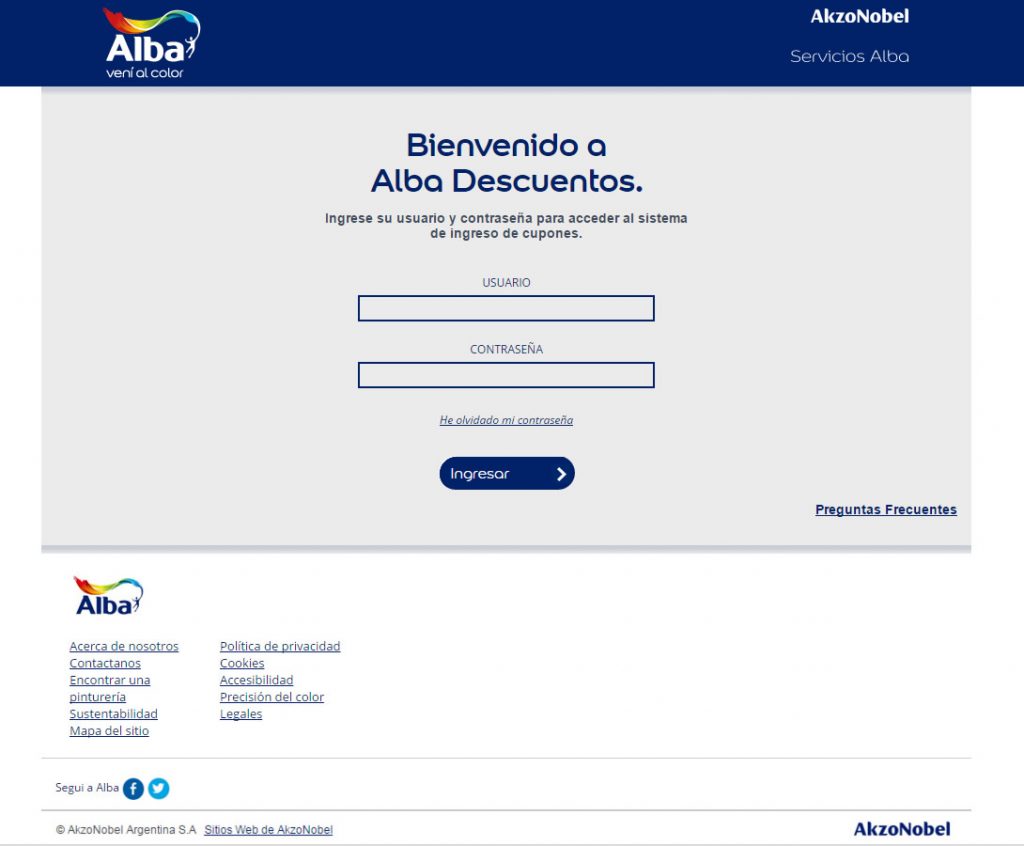 Alba descuentos