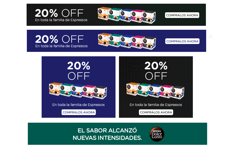 Nescafe: Dolce Gusto